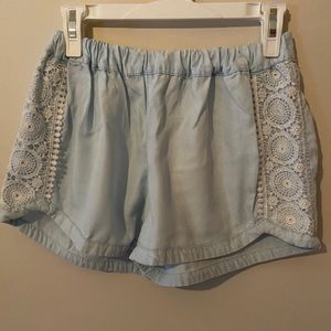 Women’s Light Blue Shorts